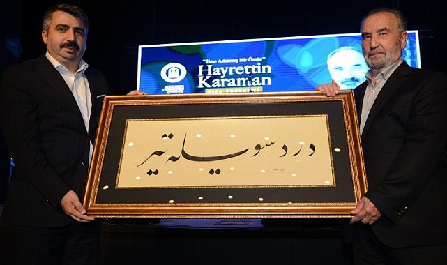 Bursa Yıldırım'dan 'Hayrettin Karaman'a vefa