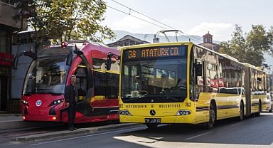 Bursa'da 29 Ekim'de ulaşım ücretsiz
