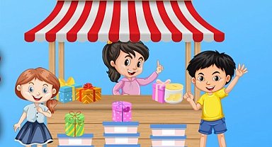 Bursa'da girişimci çocuklar pazarda!