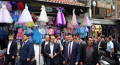 Bursa'da tarihi çarşılar Osmangazi ile hayat buldu