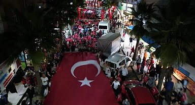 Çayırova'da coşkuya yakışır fener alayı
