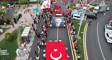 Çayırova'da Cumhuriyet Bayramı coşkusu