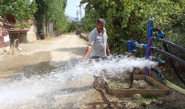 Çiftçinin sulama sırası dönemi bitti