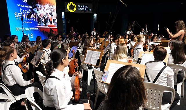 Çocuk Senfoni Orkestrası'ndan Bodrum çıkarması