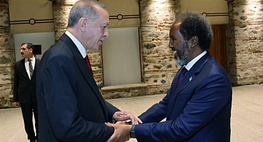 Cumhurbaşkanı Erdoğan, Somalili mevkidaşıyla görüştü