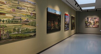 Cumhuriyet'in 100. yılı sergisine görkemli açılış