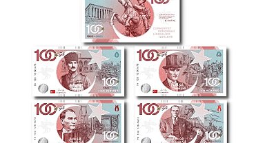 Cumhuriyet'in asırlık öyküsüne hatıra banknot
