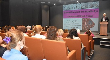 DORUK NİLÜFER HASTANESİ MEME KANSERİNE DİKKAT ÇEKTİ