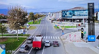 Düzce'de drone destekli uygulama
