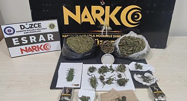 Düzce'de uyuşturucu operasyonu