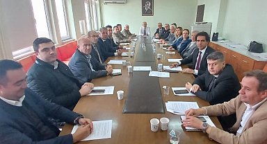 Edirne Keşan'da Cumhuriyetin 100. yılı toplantısı