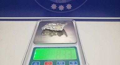 Edirne Keşan'da üzerinde uyuşturucu maddeyle yakalandı