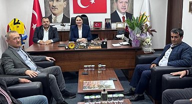 Edirneli muhtarlardan Başkan İba'ya ziyaret