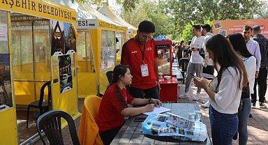 Gaziantep standına üniversiteli ilgisi