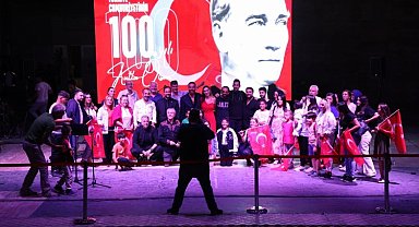 Hatay'da Cumhuriyet coşku ve umutla kutlandı