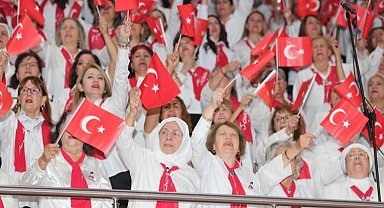 İzmit'te 1000 ses tek nefes oldu