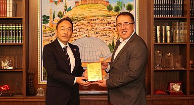 Japon Büyükelçi'den Mehmet Savran'a ziyaret