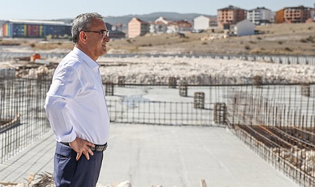 Kanal Kütahya'da bungalovların inşaatına başladı