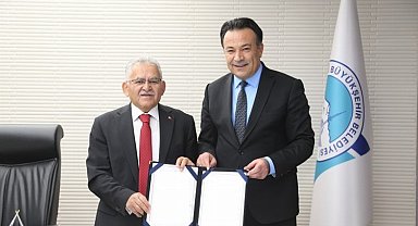 Kayseri Büyükşehir'le il milli eğitimden iş birliği protokolü