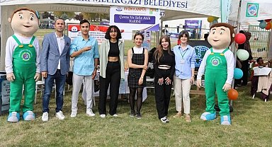 Kayseri Melikgazi'den sıfır atık standı