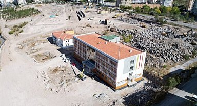 Kayseri Talas'ta Millet Bahçesi Eğitim Kampüsü yükseliyor
