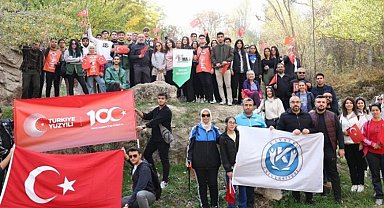 Kayseri Üniversitesi'nden Koramaz Vadisi'nde renkli yürüyüş