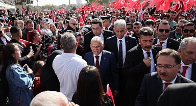 Kayseri'de 29 Ekim coşkusu