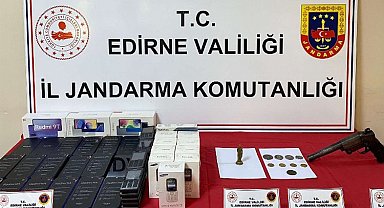 Keşan'da kaçakçılık operasyonu