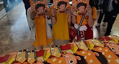 Kitap Fuarı'nda minikleri beğenisini kazandı