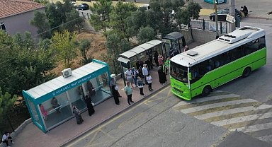 Kocaeli'de duraklar artık klimalı