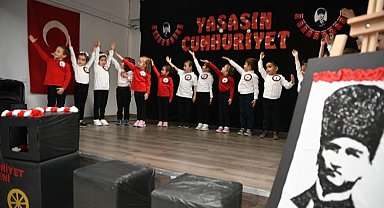 Kocaeli'nde Çocuk Kulüpleri'nde Cumhuriyet Bayramı coşkusu