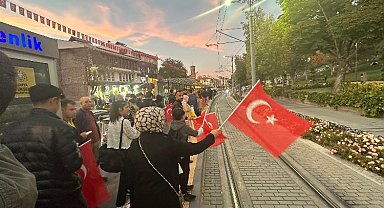 Konya şanlı bayrağımızla donatıldı