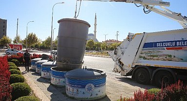 Konya Selçuklu'da akıllı atık sistemi yaygınlaşıyor