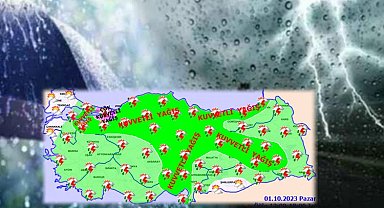 Kuvvetli yağışlara dikkat! Meteoroloji'den ciddi sel uyarısı