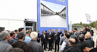 Malatya Bakırcılar Çarşısı'nda 18 iş yeri kurayla sahiplerini buldu