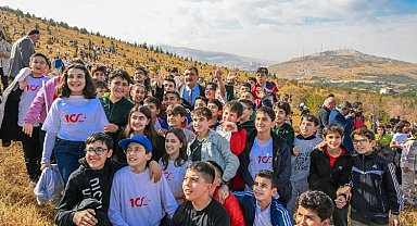 Malatya'da 100. yıl anısına 1923 fidan toprakla buluştu