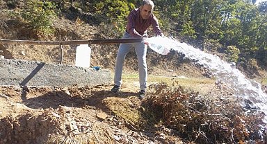 Manisa Alaşehir'de saniyede 15 litre verimli sondaj