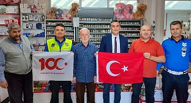Manisa Şehirlerarası Otobüs Terminali Kırmızı-Beyaza büründü