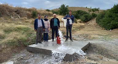 Manisa'da üç mahallede verimli sondaj