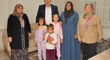 Mehmet Savran'dan şehit ailelerine ziyaret