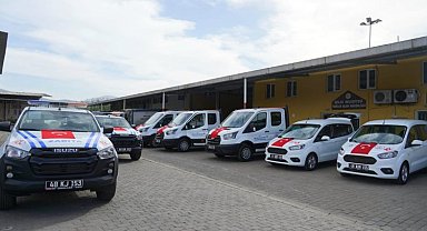 Milas araç filosunu güçlendirdi