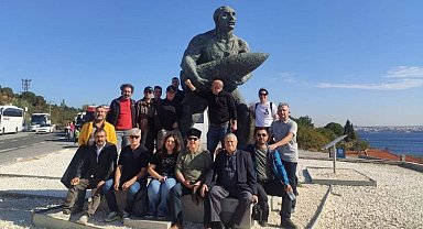 Mudanya'da emekli emniyet mensuplarından Çanakkale turu