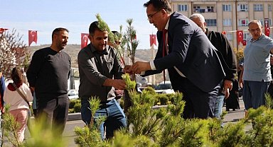 Nevşehir'de 100'üncü yıla özel 100 bin fidan