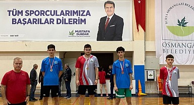 Osmangazi Belediyespor başarıya doymuyor