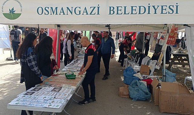 Osmangazi'den üniversitelilere geri dönüşüm bilinci