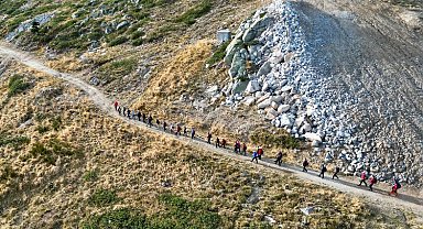 Osmangazili dağcılardan '100. Yıl' tırmanışı