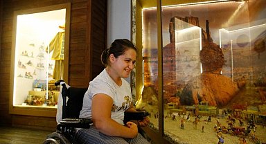 Özel bireyler Antalya'ya hayran kaldı