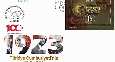 PTT'den 100. yıla özel ilk gün zarfı