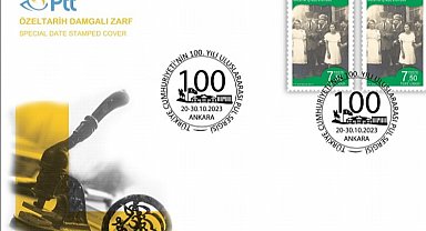 PTT'den "Türkiye Cumhuriyeti'nin 100. Yılı Pul Sergisi"