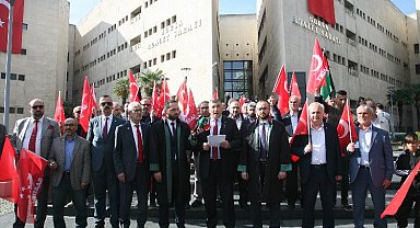 Saadet Partisi Bursa'dan İsrailli yetkililere suç duyurusu